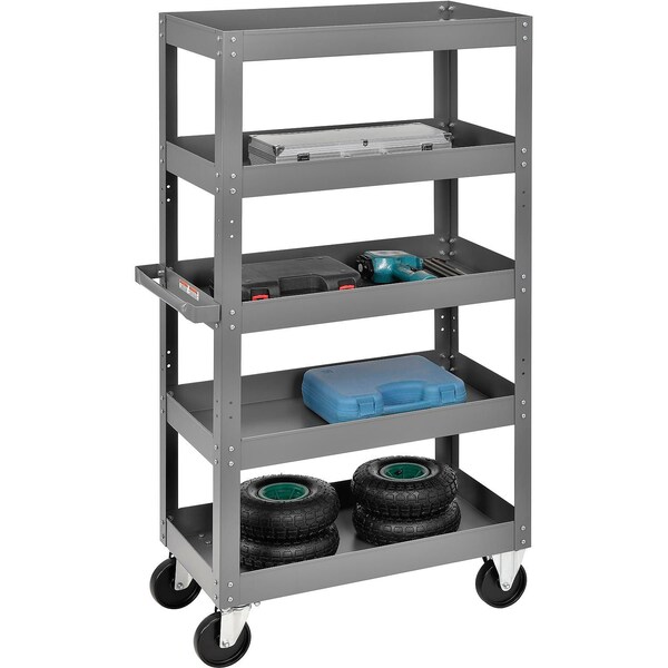 Global Industrial General Purpose Truck, Steel, 30 in L, 16 in W, 60 in H 988833 - main